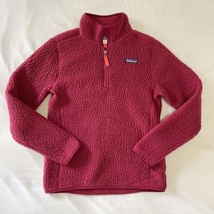 PATAGONIA Retro Pile 1/4 Zip Fleece Sherpa Pullover Sweater Size Small